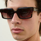 Jasper Sunglasses, Dark Havana