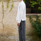 Nika Shirt, White Stripe
