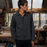 Blaise Checked Shirt, Black