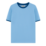 Brando T-Shirt, Sky Blue Ringer