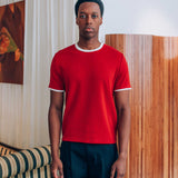 Brando  T-Shirt, Red Ringer