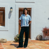 Ripley Knit Shirt, Sky Blue