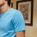 Brando Fitted T-Shirt, Sky Blue