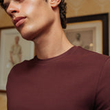 Brando Fitted T-Shirt, Maroon