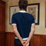 Ripley Knit Shirt, Navy