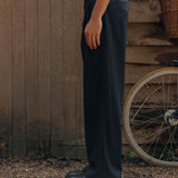 Dylan Wool Trousers, Black