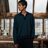 Remy Cotton Polo Knit